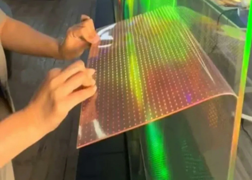 ultra thin flexible led screen